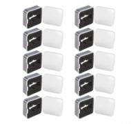 Stylus Storage Solution Caja de cartucho transparente para tocadiscos AT3600L aguja con protección eficaz contra arañazos (10 unidades)