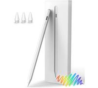 StylusLink Lápices capacitivos para iPad con rechazo de palma, carga rápida de 13 minutos, bolígrafo de punta fina, pantalla táctil, lápiz capacitivo activo para iPad Pro, iPad Mini 5/6th, iPad Air