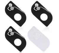 Styquenzer Soporte de flechas para arco recurvo, soporte magnético para flechas de arco recurvo, soporte adhesivo para caza, tiro y objetivo para mano derecha, 4 unidades