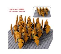 (Stytle 15)Moc Medieval Dwarf Warrior Elves Knights Lotr Figures Building Blocks Accessories Armor Shield Weapon Diy Toys For Children Gift