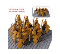 (Stytle 18)Moc Medieval Dwarf Warrior Elves Knights Lotr Figures Building Blocks Accessories Armor Shield Weapon Diy Toys For Children Gift