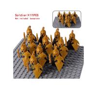 (Stytle 19)Moc Medieval Dwarf Warrior Elves Knights Lotr Figures Building Blocks Accessories Armor Shield Weapon Diy Toys For Children Gift