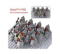 (Stytle 31)Moc Medieval Dwarf Warrior Elves Knights Lotr Figures Building Blocks Accessories Armor Shield Weapon Diy Toys For Children Gift
