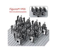 (Stytle 57)Moc Medieval Dwarf Warrior Elves Knights Lotr Figures Building Blocks Accessories Armor Shield Weapon Diy Toys For Children Gift