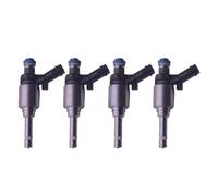 STZPO 4 Uds inyector de combustible boquilla GDI OEM 06H906036AB Compatible con inyección de motor 1.8L 2.0L Au Di A3 A4 TT VW Passat Jet Ta CC