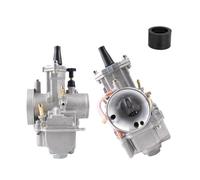 STZPO Carburador universal PWK, 21, 24, 26, 28, 30, 32 y 34 mm. Carburador PWK for motocicleta con inyección de potencia, compatible con motores Mikuni, Koso, ATV y Yamaha.(PWK-30)