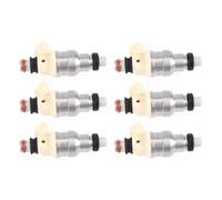 STZPO Juego de 6 inyectores de combustible INP-051, compatibles con Mitsubishi Eclipse/Galant/Mighty Max/Mirage/Montero/Sigma 3.0 V6 MD111421, MD141263