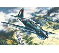 Su-2R, WWII Soviet Reconocimiento Avión 1:72 Plástico Modelo Kit Icm