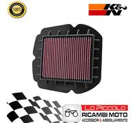 SU-6509 K&N Filtro de Aire SUZUKI SV650 645 2015 2016 2017 2018 2019 2020 2021