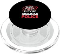 Su allí están Gramática Policía Ortografía Escritura PopSockets PopGrip para MagSafe