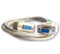 Su Cable Tienda DB9 de 9 Pines Puerto Serie Cable Hembra/Hembra RS232