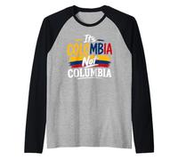 Su Colombia No Colombia Orgullo Colombiano Bogotá Medellín Camiseta Manga Raglan
