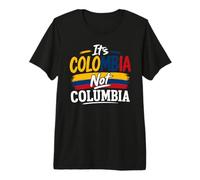 Su Colombia No Colombia Orgullo Colombiano Bogotá Medellín Camiseta Premium