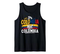 Su Colombia No Colombia Orgullo Colombiano Bogotá Medellín Camiseta sin Mangas