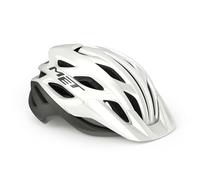 MET Casco VELENO, Sport, Blanco/Gris (Multicolor), M