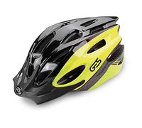 Ges Casco Rocket, Sport, Negro/Amarillo (Multicolor), L