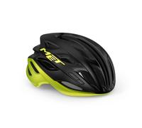 MET Casco ESTRO MIPS, Sport, Negro/Amarillo (Multicolor), L