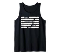 Su Gobierno Sabe Mejor Anti Gobierno Camiseta sin Mangas