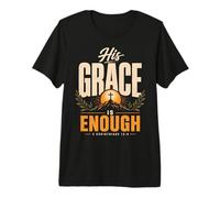 Su Gracia es Suficiente Corintios 12:9 Versículo de la Biblia Camiseta Premium