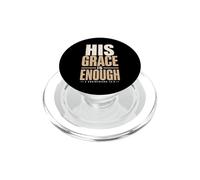 Su Gracia es Suficiente Corintios 12:9 Versículo de la Biblia PopSockets PopGrip para MagSafe
