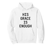 Su Gracia es Suficiente. fe Cristiana, Cita. Sudadera con Capucha