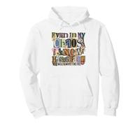 Su Gracia Siempre me encontrará fe Cristiana Sudadera con Capucha