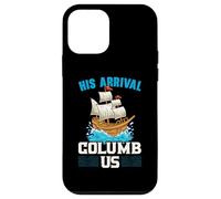Su llegada Columb Us Columbus Day Cristóbal Colón Carcasa para iPhone 12 mini