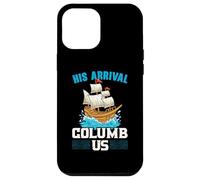 Su llegada Columb Us Columbus Day Cristóbal Colón Carcasa para iPhone 12 Pro Max