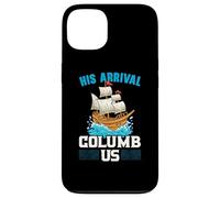 Su llegada Columb Us Columbus Day Cristóbal Colón Carcasa para iPhone 13
