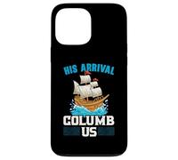 Su llegada Columb Us Columbus Day Cristóbal Colón Carcasa para iPhone 13 Pro Max