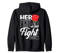 Su Lucha es la Conciencia de mi Enfermedad de Lucha contra el Parkinson Sudadera con Capucha