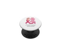 Su Lucha es mi Lucha Concientización sobre el cáncer de Mama PopSockets PopGrip Adhesivo