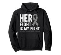 Su Lucha es mi Lucha Trastorno límite de la Personalidad Sudadera con Capucha