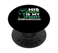 Su Lucha es mi Pelea Escuadrón de Apoyo a la concienciación sobre el cáncer de hígado PopSockets PopGrip Adhesivo