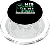 Su Lucha es mi Pelea Escuadrón de Apoyo a la concienciación sobre el cáncer de hígado PopSockets PopGrip para MagSafe
