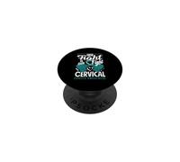 Su Lucha es Nuestra Lucha contra el cáncer Cervical PopSockets PopGrip Adhesivo