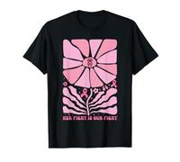 Su Lucha es Nuestra Lucha contra el cáncer de Mama, Soporte de Cinta Rosa Camiseta gráfica económica
