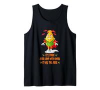 Su maíz es un Gran Bulto con perillas Que Tiene el Jugo de Halloween Camiseta sin Mangas