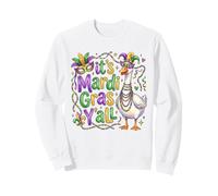 Su Mardi Gras Y'all Goose Funny Carnival Parade Fat Tuesday Sudadera