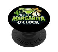Su Margarita O'Clock Funny Margarita Party Saying PopSockets PopGrip Adhesivo