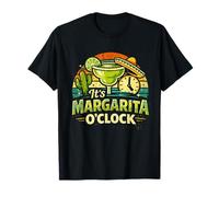 Su Margarita O'Clock Retro Margarita Bebiendo Dicho Camiseta