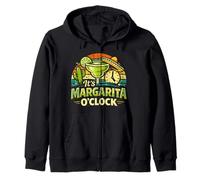 Su Margarita O'Clock Retro Margarita Bebiendo Dicho Sudadera con Capucha