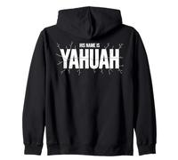 Su Nombre es Yahuah Hebreo Israelita Faith Design Sudadera con Capucha