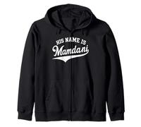 Su Nombre es Zohran Mamdani Meme Alcalde de Nueva York Gráfico Sudadera con Capucha