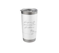 Su ojo está en el gorrión Vaso térmico de acero inoxidable de doble pared