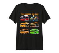 Su Viaje, Nuestro Cuidado, Autobuses Camiseta Premium