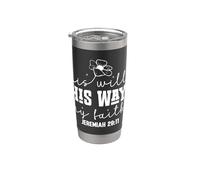 Su Voluntad, Su Camino, Mi Fe - Diseño Motivacional Floral Vaso térmico de acero inoxidable de doble pared