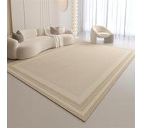 SUABON Alfombra de área - Diseño Moderno - Fácil de Limpiar - Duradera para niños - No se desprende - Tacto Suave - para Sala de Estar, Dormitorio y Oficina