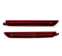 SUAGFW Luces traseras Para Mazda CX-30 CX30 CX50 CX-50 2020-2022 Reflector parachoques trasero luz Danamic señal giro advertencia freno lámpara conducción 12V Con luz matrícula(Red Surface B)