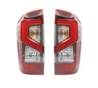 SUAGFW Luces traseras Para Nissan para Navara Np300 2015-2021 señal de giro advertencia cola luz freno coche par izquierda y derecha Auto trasera Led Con luz matrícula(A)